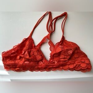 Aerie Lace Floral Racerback Bralette